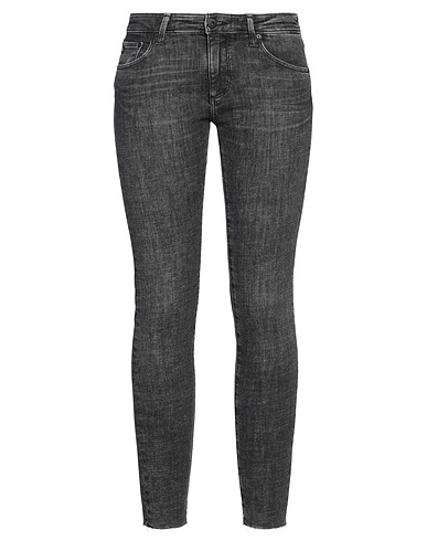 AG JEANS Denim trousers Grey 78% Cotton, 20% Recycled cotton, 2% Elastane
