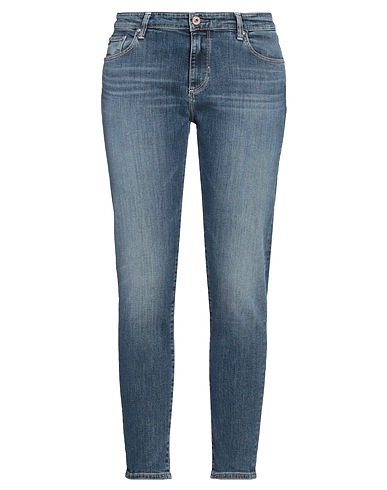 AG JEANS Denim trousers Blue 86% Cotton, 12% Polyester, 2% Elastane