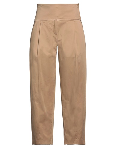 MEIMEIJ Casual pants Beige 98% Cotton, 2% Elastane, Polyester