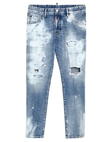 DSQUARED2 Denim trousers Blue 99% Cotton, 1% Elastane