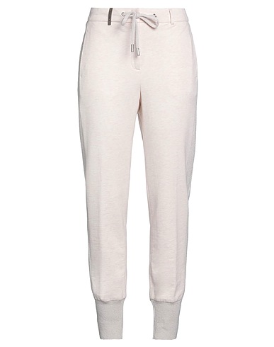 PESERICO Casual trouser Beige 95% Cotton, 5% Elastane, Merino Wool, Cashmere, Viscose