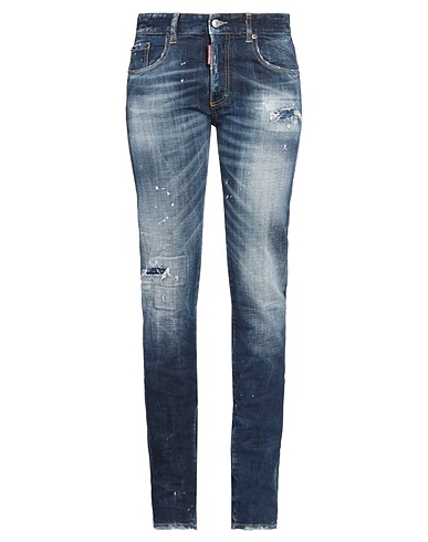 DSQUARED2 Denim trousers Blue 99% Cotton, 1% Elastane