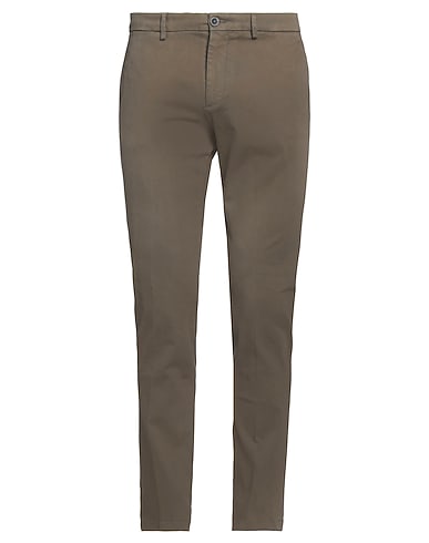 MANUEL RITZ Pantalone VERDE MILITARE 98% Cotone, 2% Elastan