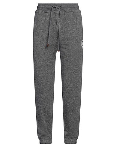 BRUNELLO CUCINELLI Casual trouser Lead 73% Cotton, 22% Silk, 5% Cashmere