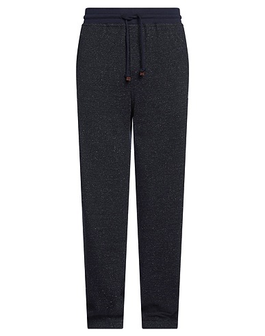 BRUNELLO CUCINELLI Casual trouser Midnight blue 73% Cotton, 22% Silk, 5% Cashmere
