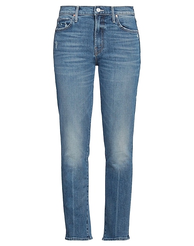 MOTHER Denim trousers 98% Cotton, 2% Elastane