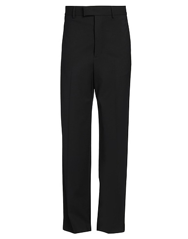 MSGM Pantalone Nero 96% Lana Vergine, 4% Elastan