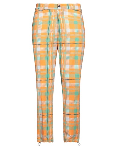 LIU •JO MAN Casual pants Orange 97% Cotton, 3% Elastane