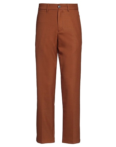 SAMSØE Φ SAMSØE Hosen Braun 63% Polyester, 35% Wolle, 2% Elastan