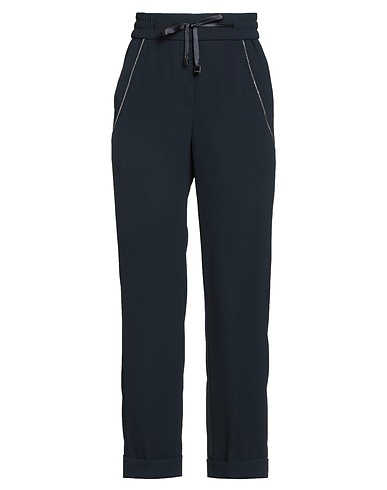 PESERICO Casual trouser Midnight blue 100% Polyester