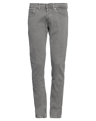 DONDUP Denim trousers Grey 98% Cotton, 2% Elastane