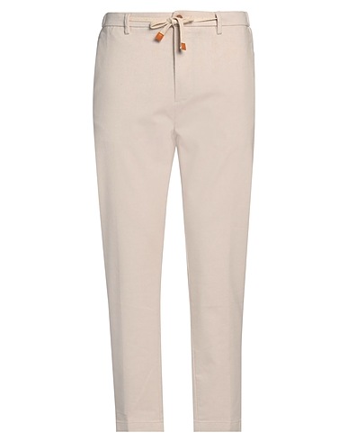 SSEINSE Casual trouser Beige 49% Cotton, 31% Polyester, 17% Rayon, 3% Elastane