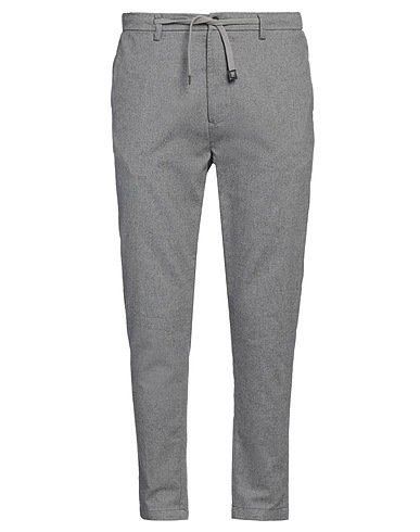 SSEINSE Pantalone Grigio 49% Cotone, 31% Poliestere, 17% Rayon, 3% Elastan