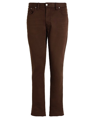 POLO RALPH LAUREN Casual pants SULLIVAN SLIM KNITLIKE CHINO PANT
 Brown 99% Cotton, 1% Elastane