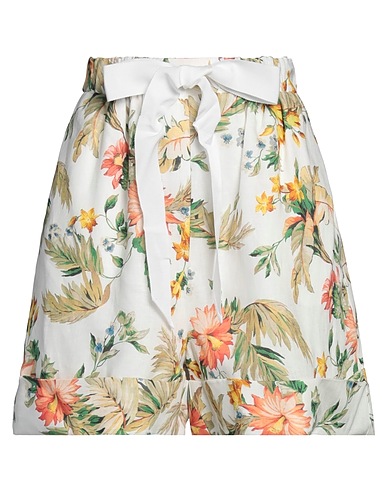 ERDEM Shorts & Bermuda Bianco 100% Lino