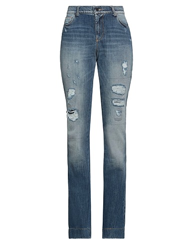 AMEN Denim pants Blue 100% Cotton