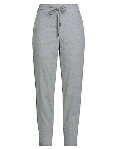 PESERICO Casual pants Light grey 39% Wool, 33% Polyester, 14% Viscose, 13% Polyamide, 1% Elastane