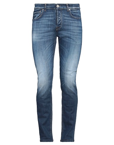 PMDS PREMIUM MOOD DENIM SUPERIOR Denim trousers Blue 98% Cotton, 2% Elastane