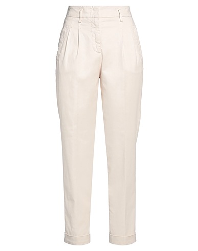PESERICO Pantalón Hueso 50% Algodón, 44% Tencel™, 4% Seda, 2% Elastán