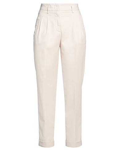 PESERICO Casual trouser PANNA 50% Cotton, 44% Tencel™, 4% Silk, 2% Elastane