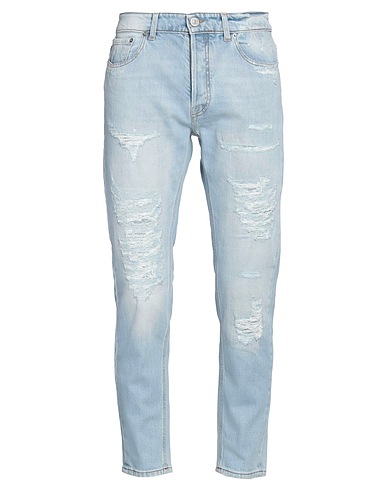 PMDS PREMIUM MOOD DENIM SUPERIOR Denim pants Blue 99% Cotton, 1% Elastane