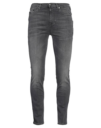 NEIL BARRETT Denim trousers 98% Cotton, 2% Elastane