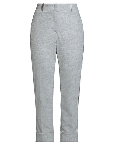 PESERICO Pantalone Grigio 39% Lana, 33% Poliestere, 14% Viscosa, 13% Poliammide, 1% Elastan