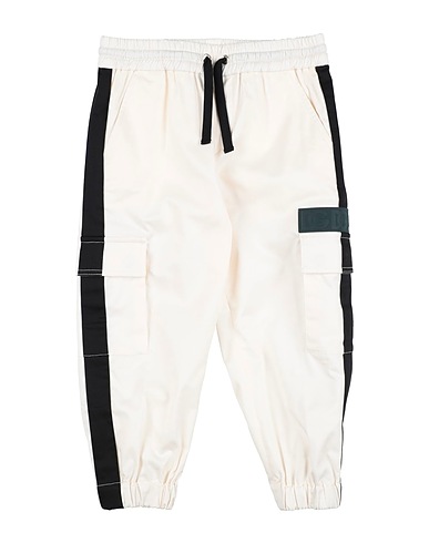 DOLCE&GABBANA Casual trouser Cream 97% Cotton, 3% Elastane, Polyester