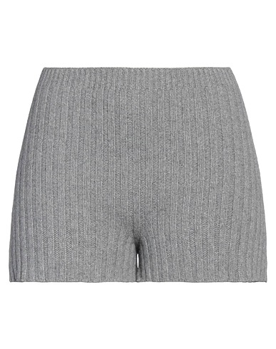 ERDEM Shorts & Bermuda Grey 90% Merino Wool, 10% Cashmere
