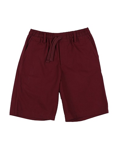 DOLCE&GABBANA Shorts & Bermuda Burgundy 100% Cotton