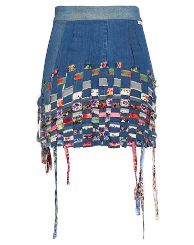 CAVIA Denim skirt Blue 100% Textile fibers