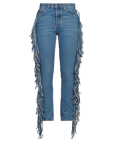 ALANUI Denim pants Blue 100% Cotton