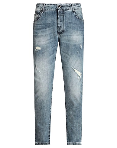 COSTUME NATIONAL Pantaloni jeans Blu 98% Cotone, 2% Elastan