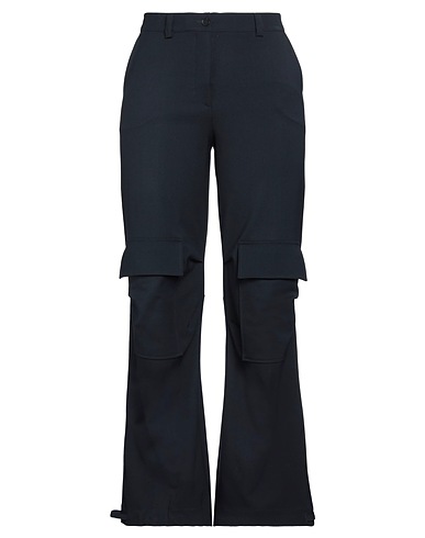P.A.R.O.S.H. Casual pants Midnight blue 97% Virgin Wool, 3% Elastane