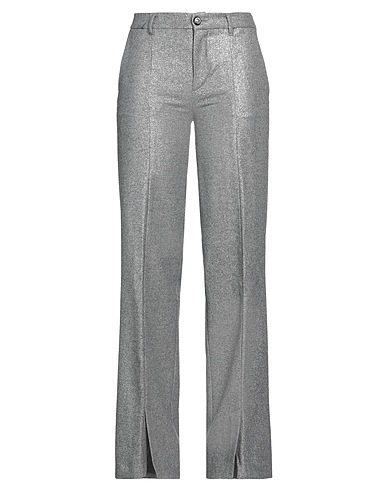 CHIARA FERRAGNI Hosen Grau 61% Wolle, 28% Polyamid, 10% Polyester, 1% Andere Fasern