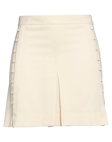 SEE BY CHLOÉ Mini skirt Ivory 100% Polyester
