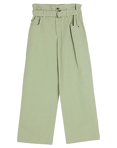 BRUNELLO CUCINELLI Casual pants Sage green 62% Cotton, 38% Linen