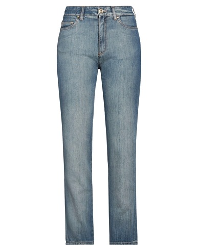 CHIARA FERRAGNI Denim trousers Blue 100% Cotton