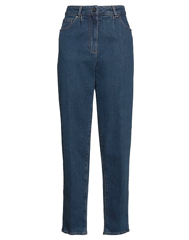 PESERICO Denim pants Blue 98% Cotton, 2% Elastane