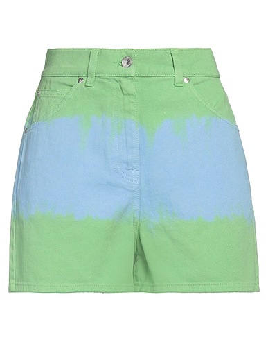 MSGM Denim shorts Green 100% Cotton