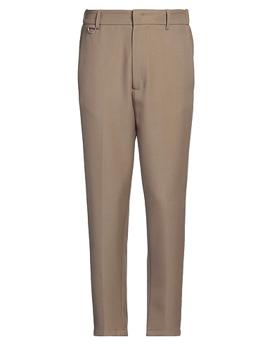LOW BRAND Pantalone Verde militare 55% Poliestere, 45% Lana Vergine