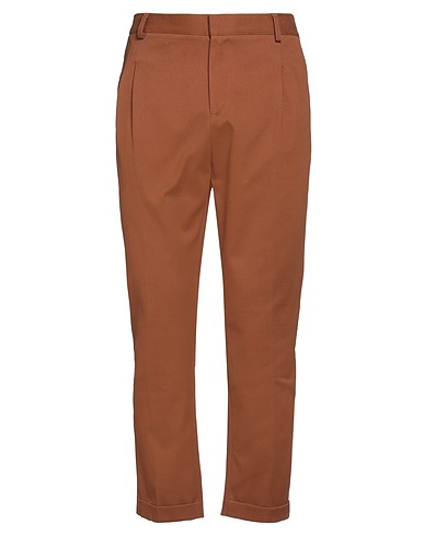 GREY DANIELE ALESSANDRINI Pantalone Marrone 98% Cotone, 2% Elastan