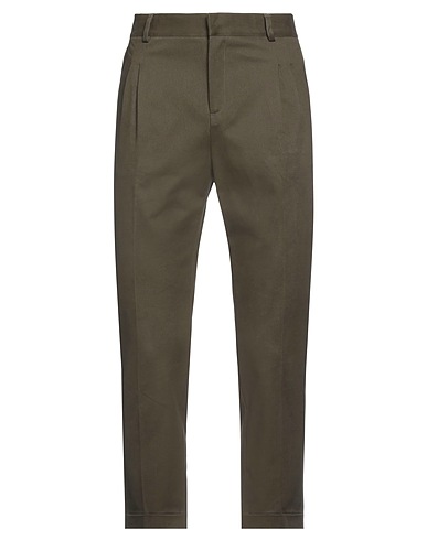 GREY DANIELE ALESSANDRINI Pantalone Verde militare 98% Cotone, 2% Elastan