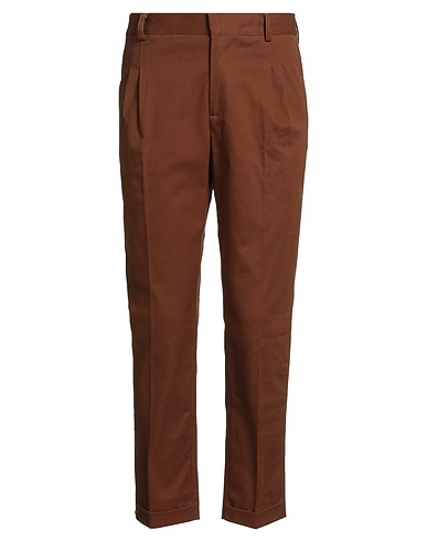 GREY DANIELE ALESSANDRINI Casual trouser 98% Cotton, 2% Elastane