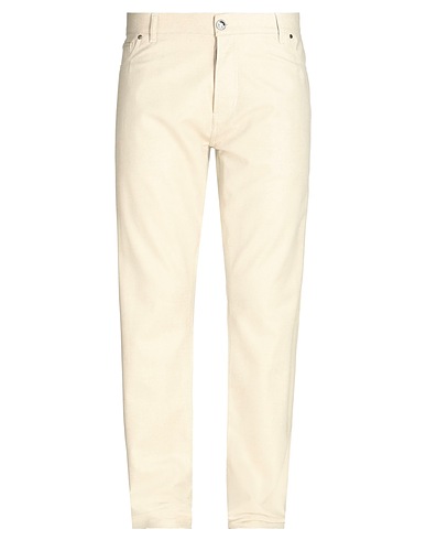 ISAIA Casual trouser Cream 100% Wool
