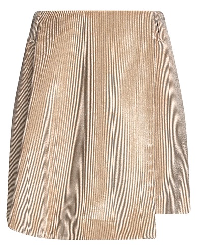 BRUNELLO CUCINELLI Mini skirt Khaki 100% Viscose