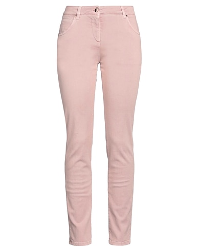 BRUNELLO CUCINELLI Pantalon en jean 96% Coton, 4% Élasthanne, Cuir, Laiton