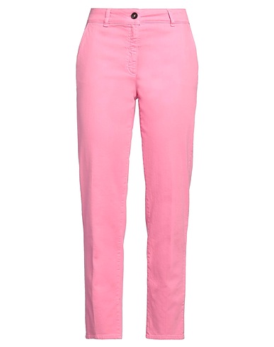 PESERICO Denim trousers EASY Pink 98% Cotton, 2% Elastane