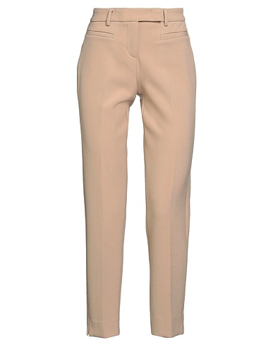 PESERICO Casual trouser EASY Sand 64% Polyester, 27% Viscose, 6% Cotton, 3% Elastane