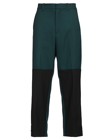 OAMC Casual trouser Green 100% Virgin Wool